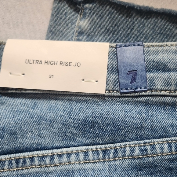 7 FOR ALL MANKIND Ultra High Rise Jo size 31 Jeans - Picture 11 of 14